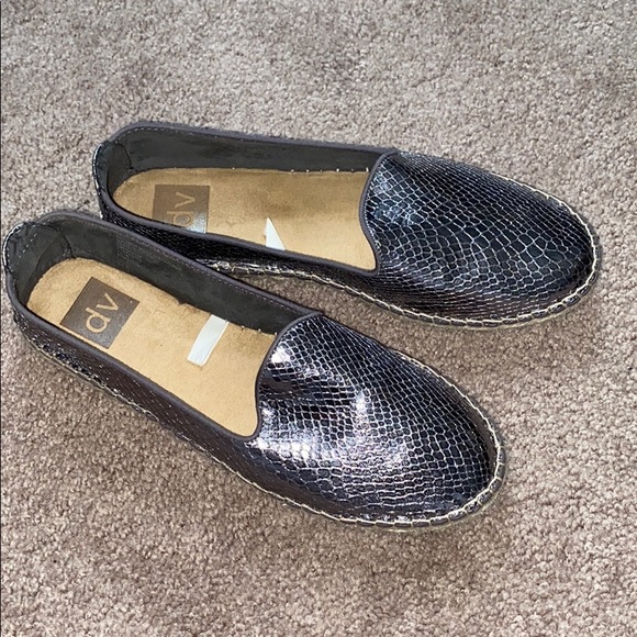 DV Dolce Vita Tia Espadrille Flats Pewter - Picture 12 of 14